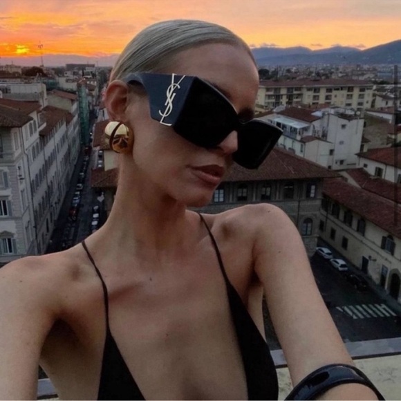 Blaze YSL Cat Eye Sunglasses - Picture 11 of 15